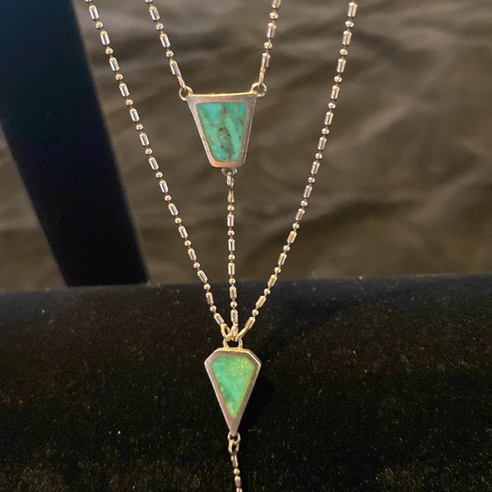 Silpada Double Y Reversible necklace. New in original packaging.